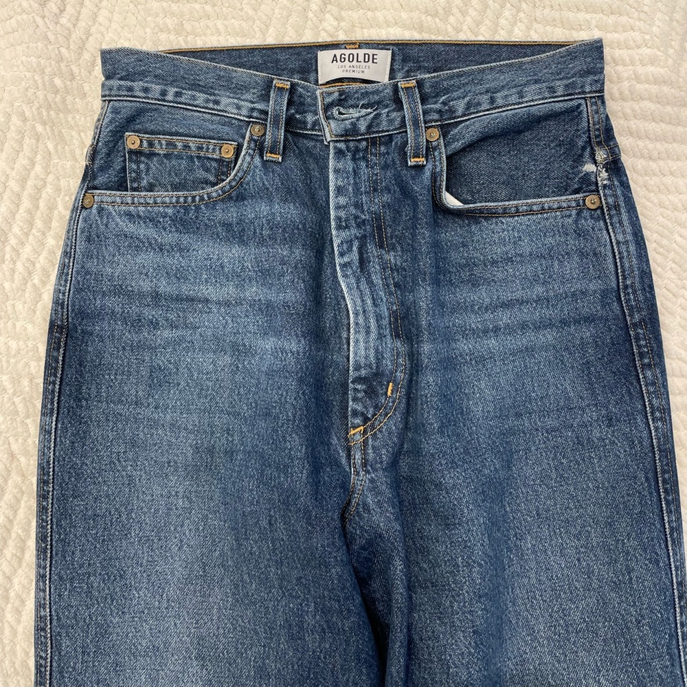 AGOLDE Pinch Waist High Rise Kick Jeans
